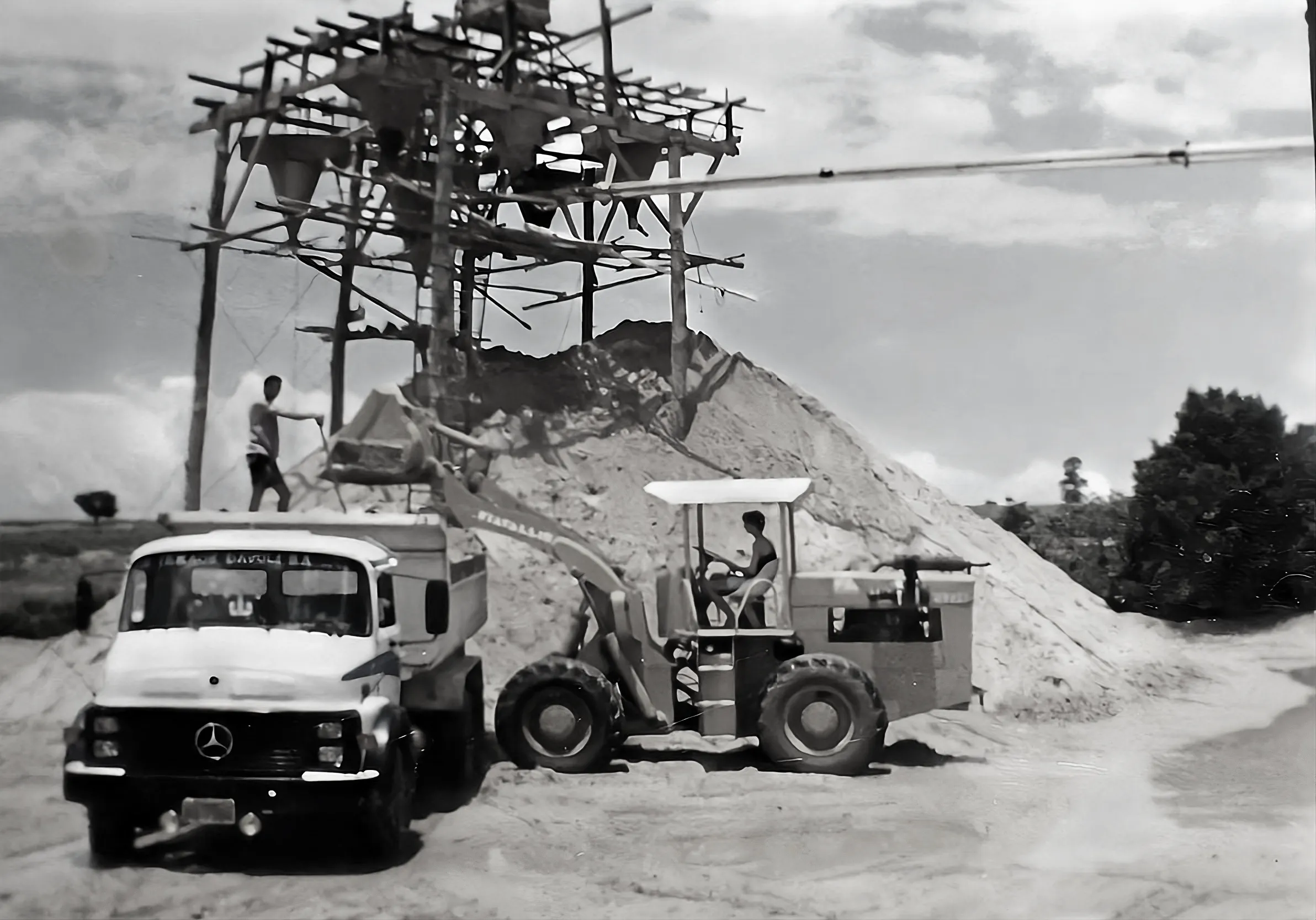 Registro histórico das primeiras operações